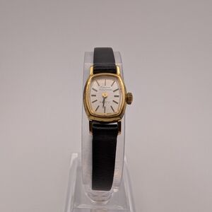 Bulova Accutron Quartz Ladies Watch 10k RGP w/ New Battery - RUNNING